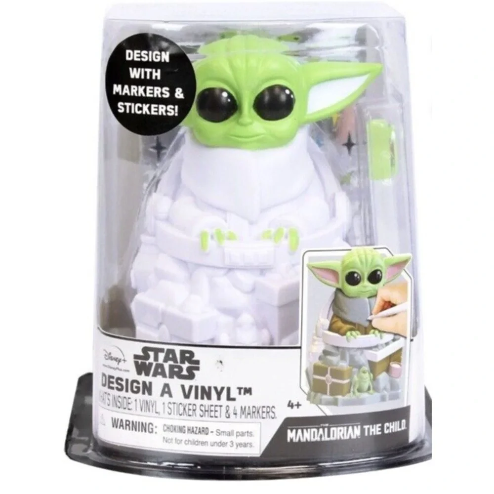 Star Wars The Mandalorian The Child Design A Vinyl‎ Kit New Sealed